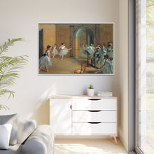 Edgar Degas's The Dance Foyer at the Opera on the rue Le Peletier (1872)