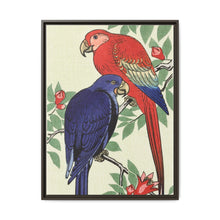 Red and a blue parrot (1925 - 1936) by Ohara Koson - NOMADEN ART GALLERY