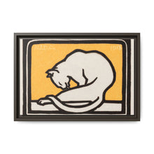 A waxing cat (1918) by Julie de Graag - NOMADEN ART GALLERY
