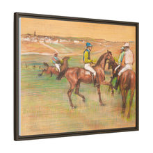 Caballos de carreras (ca. 1885-1888) de Edgar Degas 