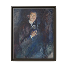 Edvard Munch's Self-Portrait with Cigarette (1895) - NOMADEN ART GALLERY