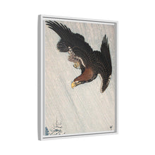 Eagle Flying in Snow (1933) by Ohara Koson