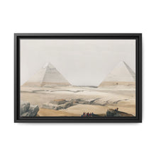 Pyramids of Geezeh (Giza) illustration by David Roberts (1796–1864) - NOMADEN ART GALLERY