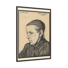 Portret van Dina Klaver (1916) by Julie de Graag