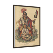 Keokuk, Chief of the Sacs and Foxes (1838) by Alfred Hoffy, Charles Bird King