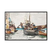 Market Scene, Nassau (1885) by Winslow Homer - NOMADEN ART GALLERY