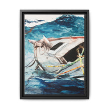 Two–masted Schooner with Dory (1894) by Winslow Homer - NOMADEN ART GALLERY