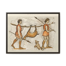 Hunter-Gatherer Mosaic: Vintage Encyclopaedia Art (1891) - NOMADEN ART GALLERY