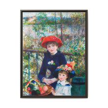 Two Sisters (On the Terrace) (1881) by Pierre-Auguste Renoir - NOMADEN ART GALLERY