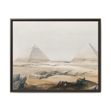 Pyramids of Geezeh (Giza) illustration by David Roberts (1796–1864) - NOMADEN ART GALLERY