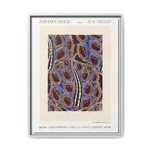 Botanical pochoir pattern in Art Deco oriental style. Original from our own 1914 edition of Samarkande - NOMADEN ART GALLERY