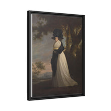 Portrait of a Lady Wearing an Elaborate Hat (1785-90) by British