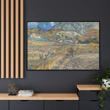 Vincent van Gogh's The Landscape at Saint-Rémy (Enclosed Field with Peasant) - NOMADEN ART GALLERY