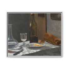Claude Monet's Still Life with Bottle, Carafe, Bread, and Wine (ca. 1862-1863) - NOMADEN ART GALLERY