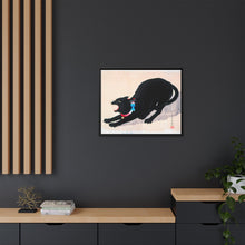 Black Cat Hissing 20th century print in high resolution by Hiroaki Takahashi