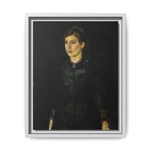 Inger in Black (1884) by Edvard Munch - NOMADEN ART GALLERY
