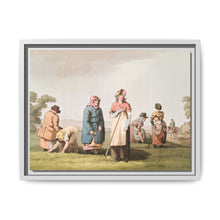 Illustration of riding the stang from The Costume of Yorkshire (1814) by George Walker - NOMADEN ART GALLERY
