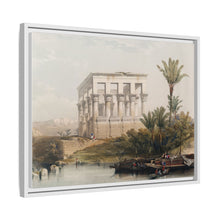 The hypaethral temple at Philae called the Bed of Pharaoh illustration by David Roberts (1796–1864)