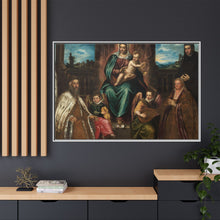 Doge Alvise Mocenigo and Family before the Madonna and Child (c. 1575) by Jacopo Tintoretto