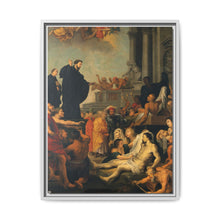 Saint Francis Xavier preaching and healing. Oil painting after Peter Paul Rubens. - NOMADEN ART GALLERY