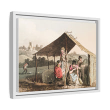 Illustration of teasel field from The Costume of Yorkshire (1814) by George Walker