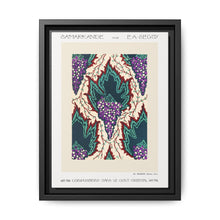 Grape pattern Art Nouveau pochoir print in oriental style. Original from our own 1914 edition of Samarkande - NOMADEN ART GALLERY