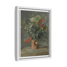 Flores en un jarrón (c. 1866), cuadro de alta resolución de Pierre-Auguste Renoir 