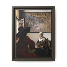 Johannes Vermeer’s Officer and Laughing Girl (ca. 1657) - NOMADEN ART GALLERY