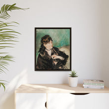 Retrato de Berthe Morisot con un abanico (1874) de Édouard Manet.