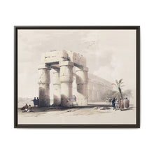 Luxor in upper of Egypt illustration by David Roberts (1796–1864). - NOMADEN ART GALLERY