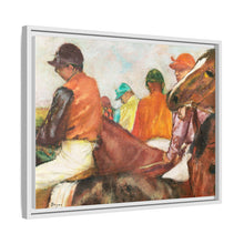 The Jockeys (ca. 1882) by Edgar Degas