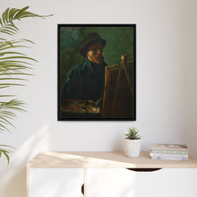 Vincent van Gogh's Self-Portrait with Dark Felt Hat at the Easel (1886) - NOMADEN ART GALLERY
