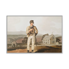 Illustration of moor guide from The Costume of Yorkshire (1814) by George Walker - NOMADEN ART GALLERY