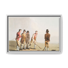 Illustration of nor and spell from The Costume of Yorkshire (1814) by George Walker - NOMADEN ART GALLERY
