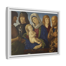 Madonna and Child with Four Saints (ca. 1500 (Renaissance)) by Vincenzo di Biagio Catena and After Giovanni Bellini