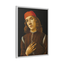 Sandro Botticelli's Portrait of a Youth (c. 1482-1485) - NOMADEN ART GALLERY