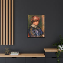 Junge Frau in Blau, Büste (Jeune femme en corsage bleu, buste) (1911) von Pierre-Auguste Renoir