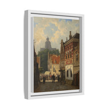 Dutch Street Scene (c. 1850–55) by Cornelis Springer