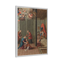 The Visitation and the Birth of Saint John the Baptist (La visitación y el nacimiento de san Juan Bautista) by Nicolás Enríquez