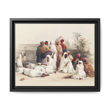 In the slave market at Cairo illustration by David Roberts (1796–1864)