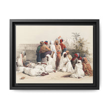 In the slave market at Cairo illustration by David Roberts (1796–1864) - NOMADEN ART GALLERY
