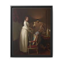 The Artist's Wife in His Studio (c. 1795–99) by Louis Léopold Boilly - NOMADEN ART GALLERY