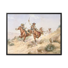 Apache Indians on Horseback by Herman Wendelborg Hansen - NOMADEN ART GALLERY
