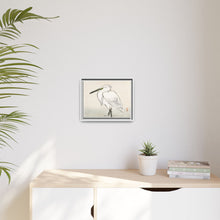 Snowy egret by Kōno Bairei (1844-1895)