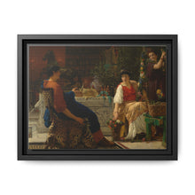 Preparations for the Festivities (The Floral Wreath) (1866) by Sir Lawrence Alma Tadema - NOMADEN ART GALLERY
