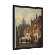 Dutch Street Scene (c. 1850–55) by Cornelis Springer