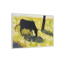 Black Cow in a Meadow (ca. 1881) by Georges Seurat