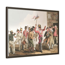 Illustration of thirty-third regiment from The Costume of Yorkshire (1814) by George Walker