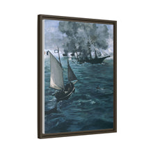 La batalla del Kearsarge y el Alabama de Édouard Manet 