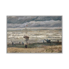 Vincent van Gogh's Beach at Scheveningen in Stormy Weather (1882) - NOMADEN ART GALLERY